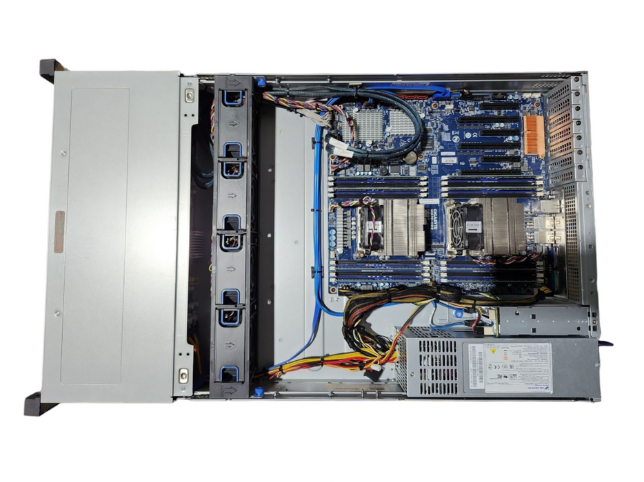 Datto S3E12000 2U 2x Xeon E5-2620 v4 64GB DDR4, No HDD, SAS3008-IR, 2x 800W