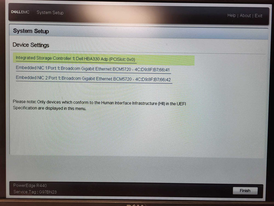 Dell PowerEdge R440 1U 2.5" 2x Xeon Gold 5215 32GB DDR4 HBA330 Adp $