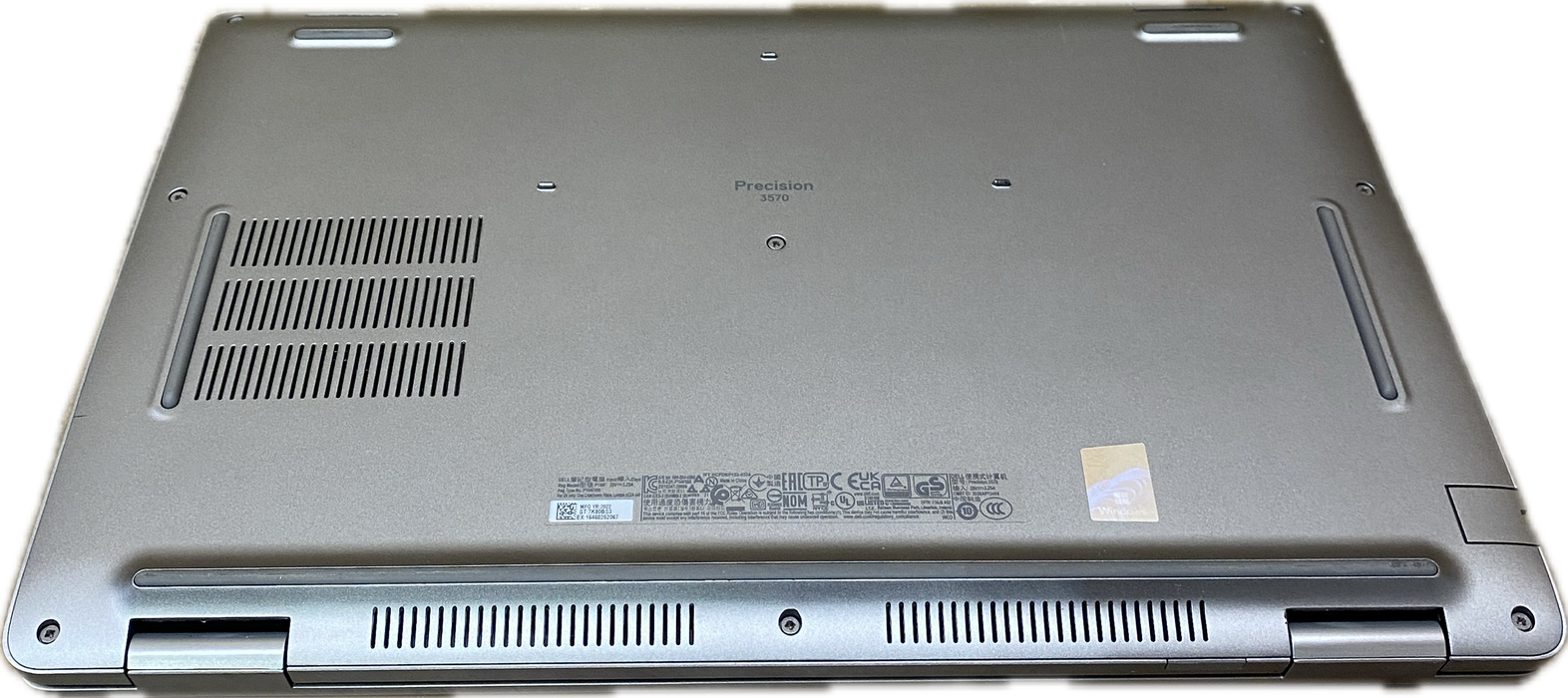 Dell Precision 3570 Core i7-1255U@1.70GHz vPRO 16GB RAM 256GB SSD READ!  Lap200