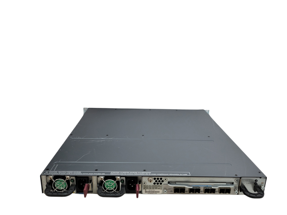 HP J9574A 3800-48G-PoE+-4SFP+ w/ 4Port Stacking Module Switch
