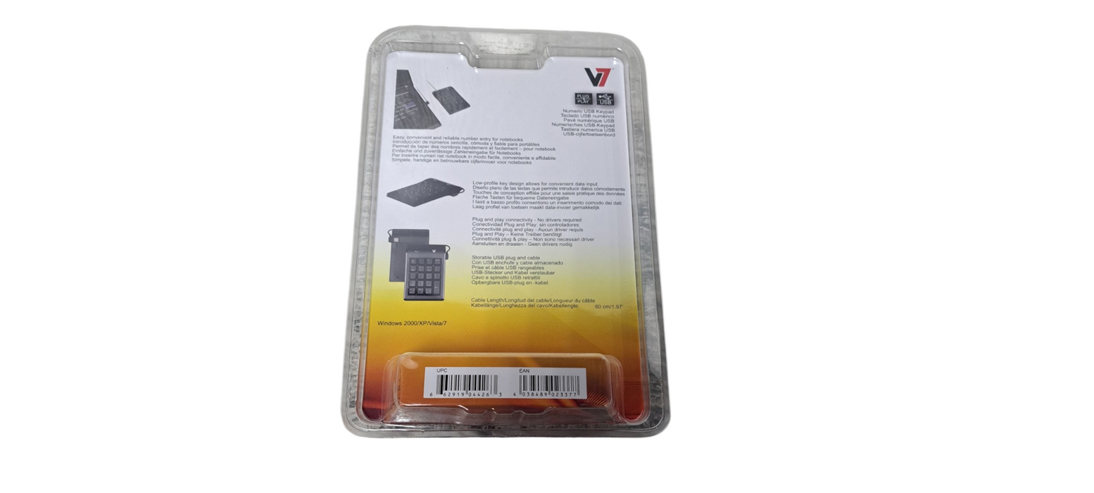 New Sealed Ingram V7 USB Numeric Keypad KP0N1-7N0P Q