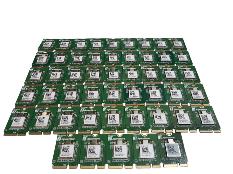 Lot of 50x AzureWave AW-CM389MA Dual Band 802.11 WLAN & Bluetooth Module