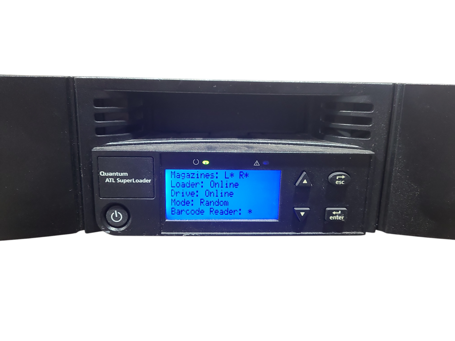 Quantum ATL SuperLoader L600 Tape Drive Autoloader AR-KG9UZ-YF *READ*