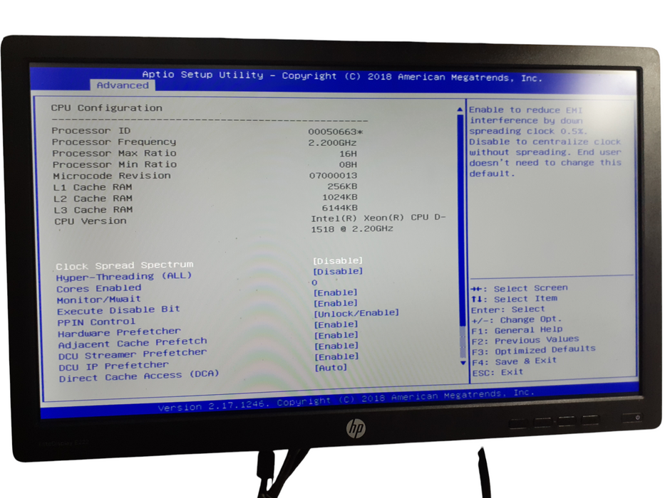 Supermicro X10SDV-TP8F Intel Xeon D-1518 @2.20GHz | 64GB DDR4| NO HDD