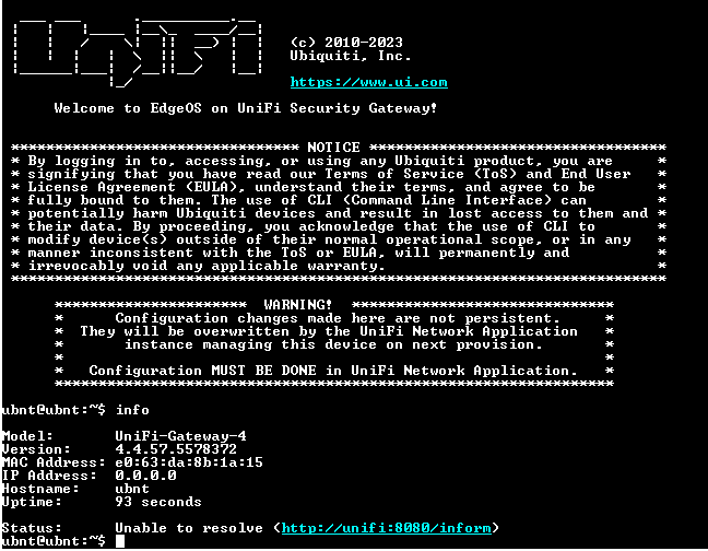 Ubiquiti USG-PRO-4 UniFi Security Gateway Pro w/ 4x RJ45, 2x SFP