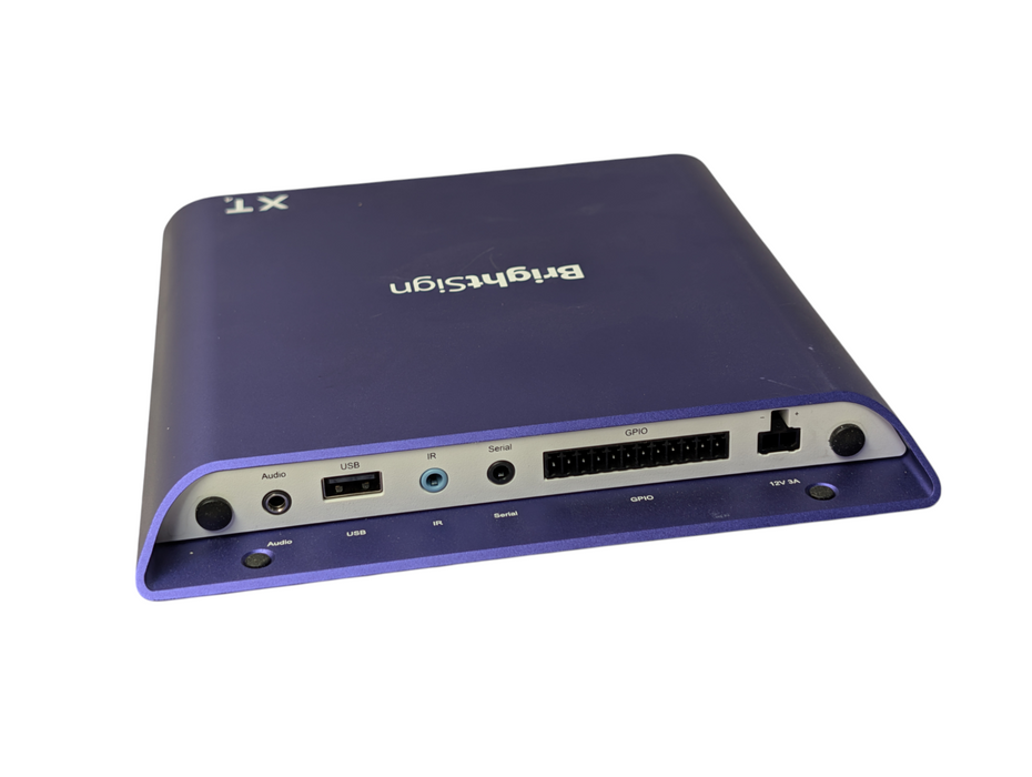 BrightSign XT4 XT244 HDMI 4K PoE Power Networked Digital Signage Player  Q-