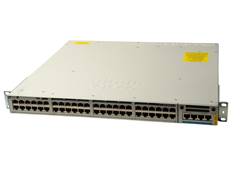 Cisco Catalyst 9300 48 C9300-48T-E V02 with C9300-NM-4M 10Gb Module -