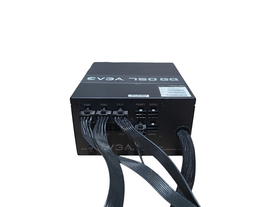 EVGA 750 GQ 750W Gold Desktop Modular Power Supply | 210-GQ-0750