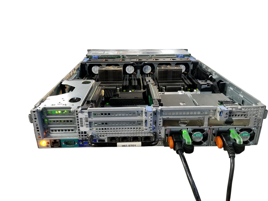 DELL PowerEdge R730xd 2x Xeon E5-2630v3 48GB DDR4 10GB NIC H330-Mini 2x750W Q