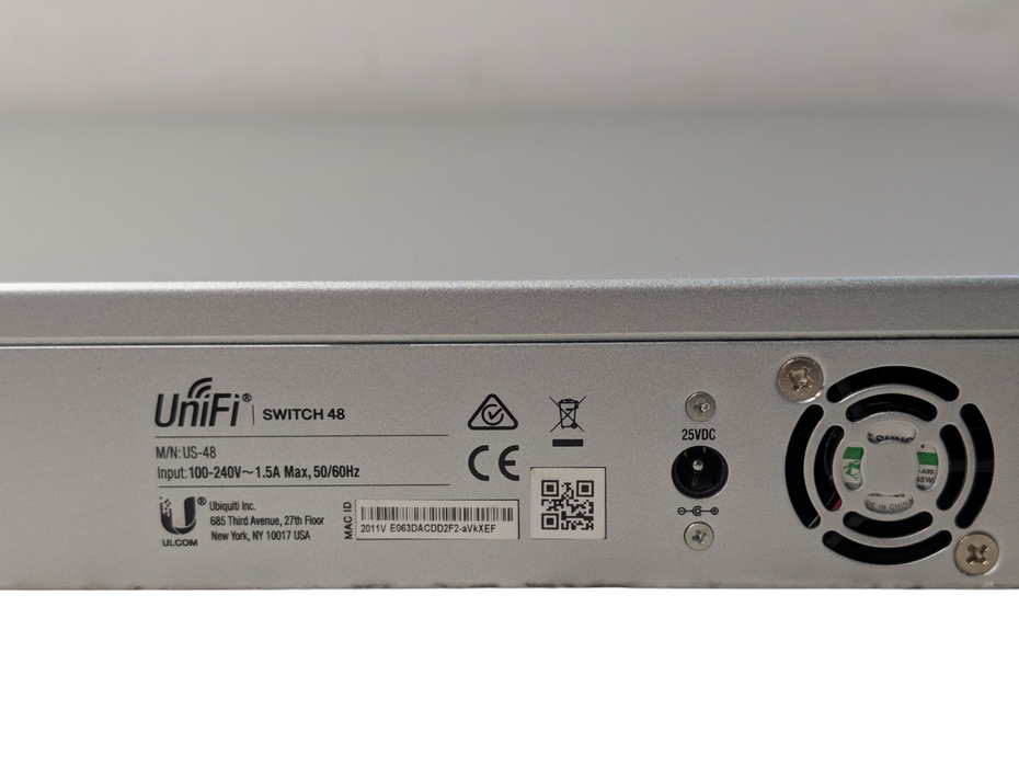 Ubiquiti UniFi Switch 48 US-48 PLEASE READ  -