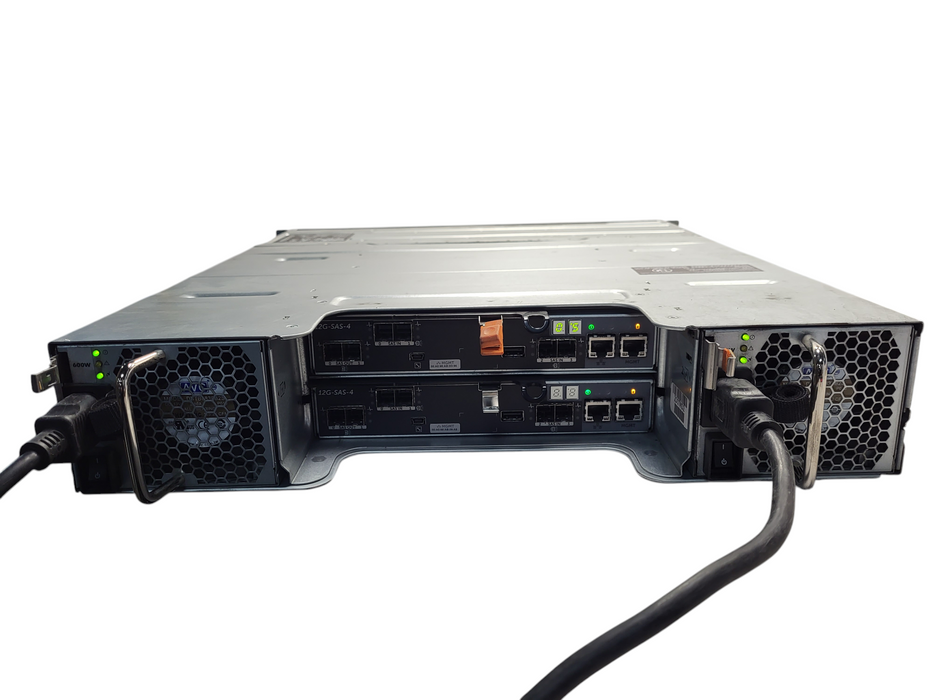 DELL PowerVault MD3420 24x 2.5'' w/ 2x 12G-SAS-4 111-02783+A0, 2x PSU $
