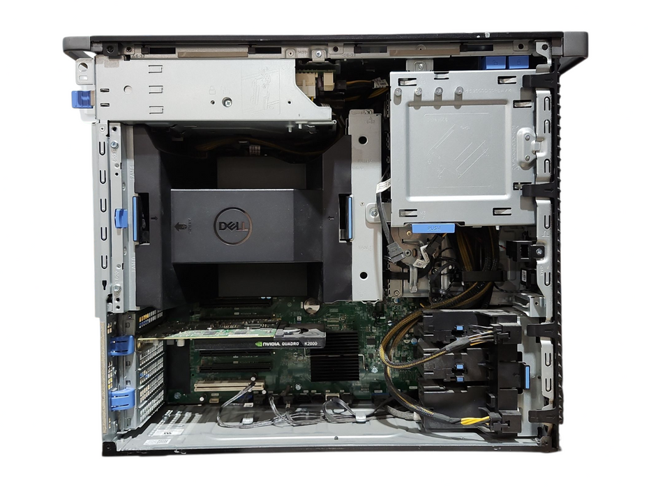 Dell Precision 7820, Xeon Bronze 3104, 8GB DDR4, K2000, 256GB SSD, 950W PSU