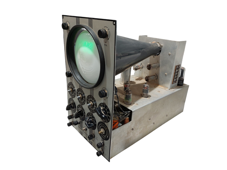 Vintage 1960's DeVry Technical Institute 1-15 Waveform Oscilloscope  =