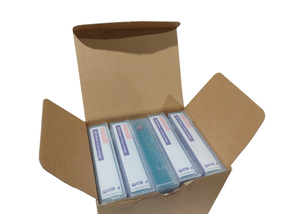 Maxell LTO Ultrium 4 800GB/1.6TB Data Cartridge Pack of 5 in a box  Q=