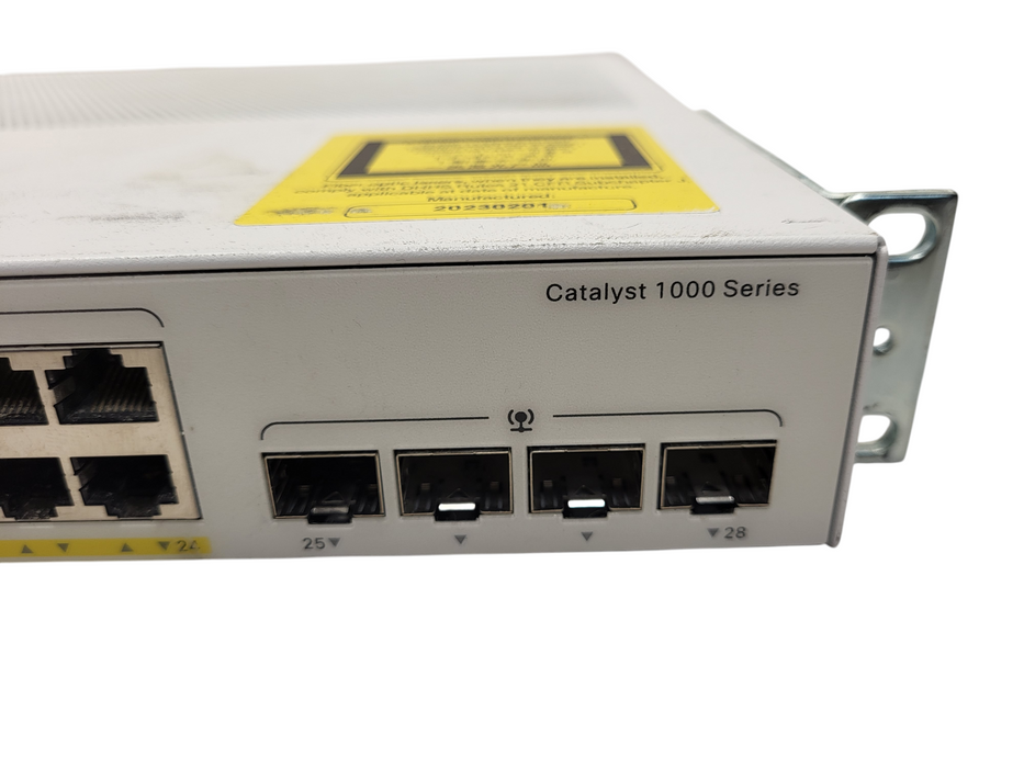 Cisco C1000-24P-4G-L V01 | 24-Port Gigabit PoE+ 195W Managed Switch 4x SFP $
