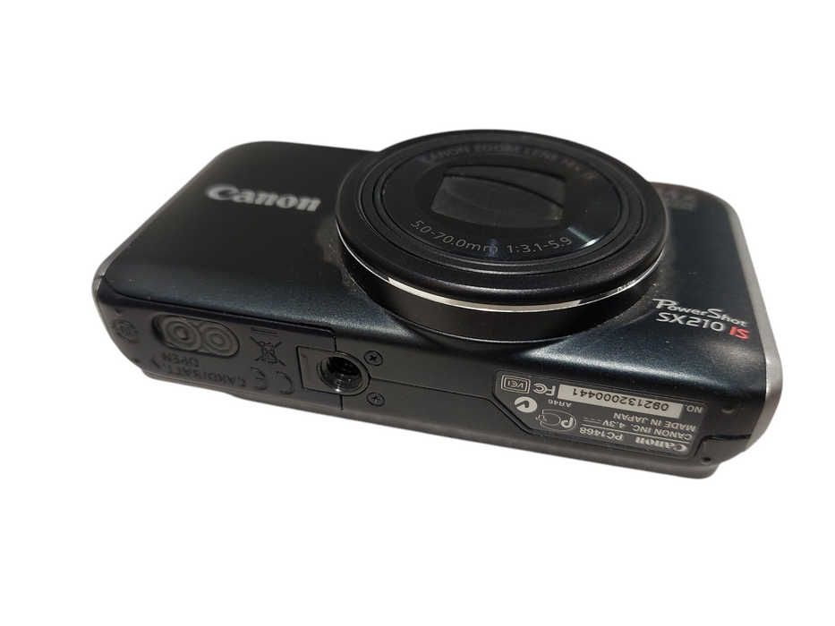 Canon PowerShot SX210 IS Canon Zoom Lens 14x 5.0-70.0mm 1:3.1-5.9 =