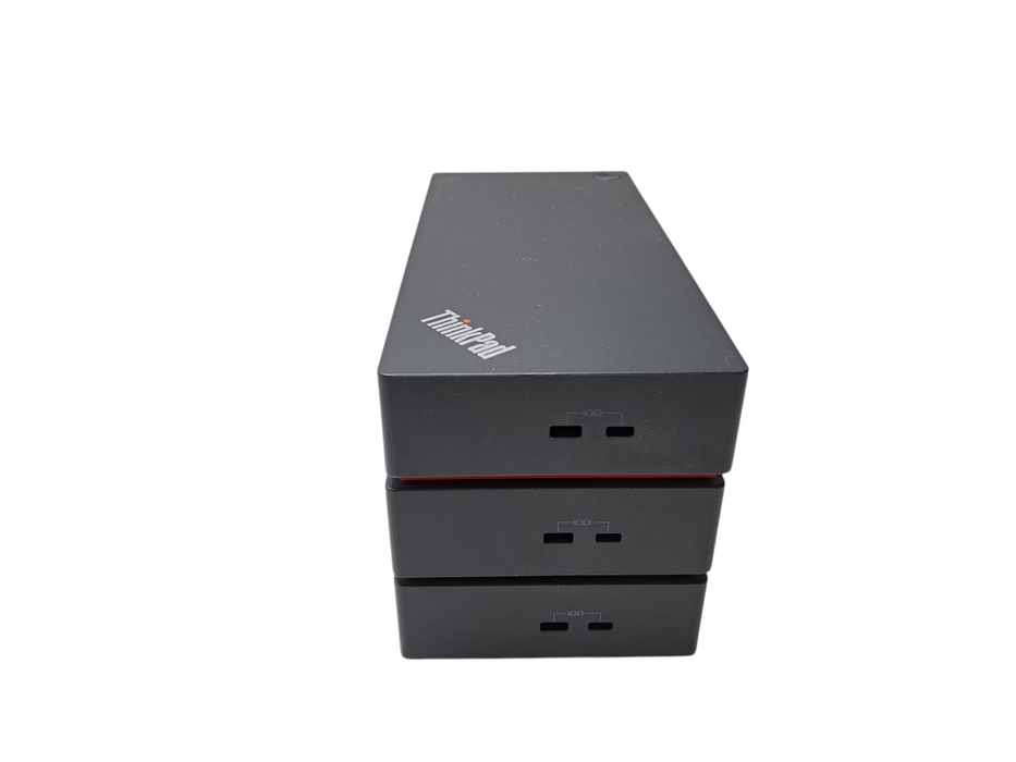 Lot of 3x Lenovo Universal USB-C Dock LDA-KP 40AY )