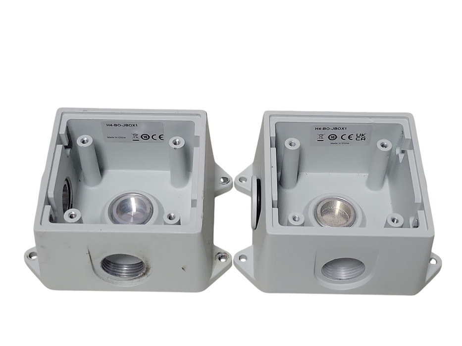 Lot of 2x Avigilon H4-BO-JBOX1 Junction Box  _