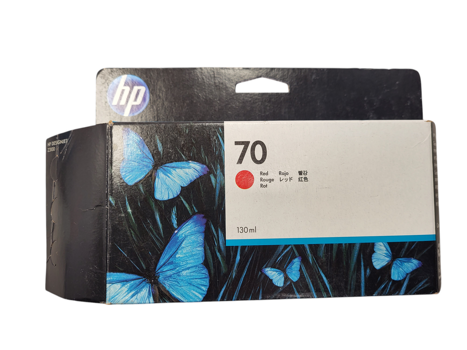 HP 70 Red Ink Cartridge C9456A  $