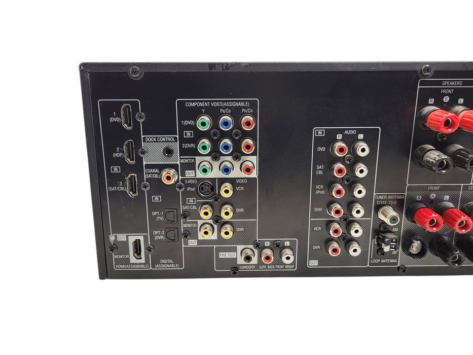 Denon AVR-1610 AV Surround Receiver Tested No Remote $