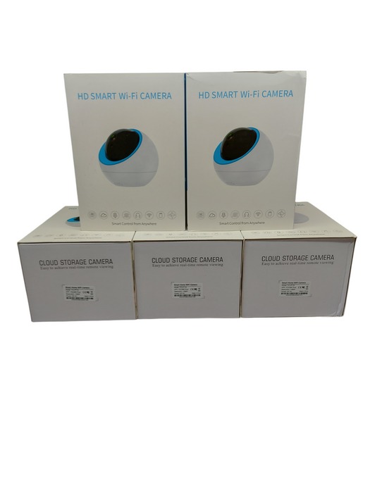 LOT of 5X HD Smart Wi-Fi Camera Model IYC-PT16 HD 1080P Power DC 5V Q Q