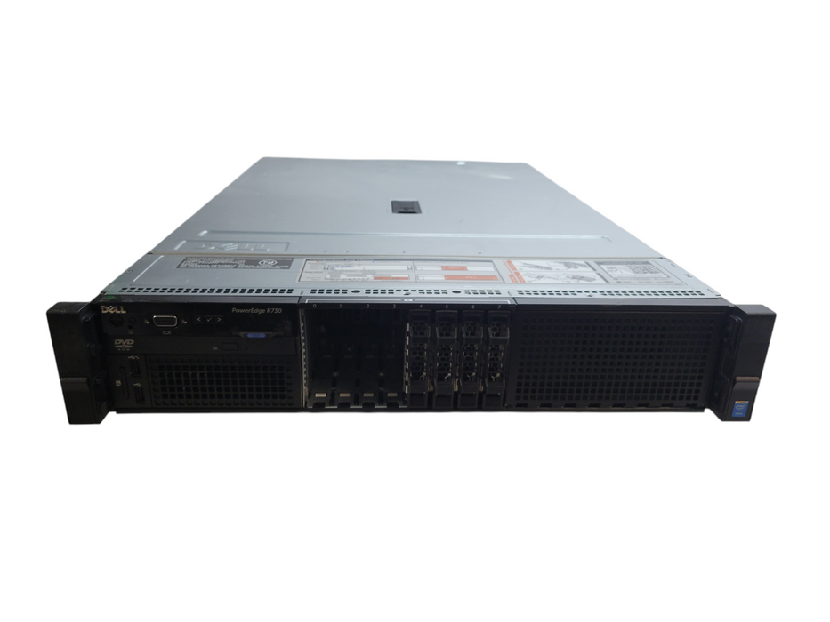 Dell PowerEdge R730 - 2x Xeon E5-2643 v3 32GB DDR4 H330 Mini 2x1100W PSU %