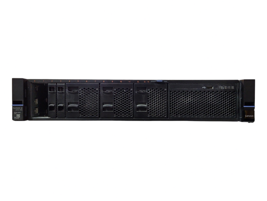 Lenovo System x3650 M5 2U 8x2.5", 2x Xeon E5-2650 v4, 128GB DDR4, M5210