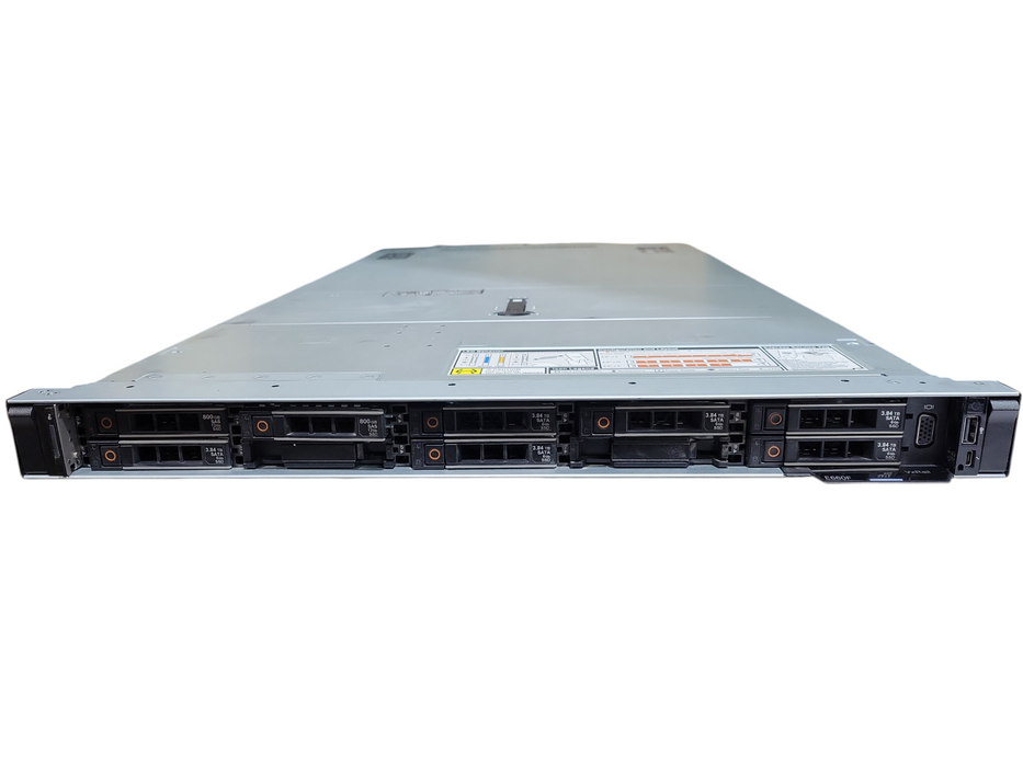 DELL E660F 1U 10x 2.5" XEON Gold 6346 @ 3.10GHz 64GB RAM HBA355i Fnt !