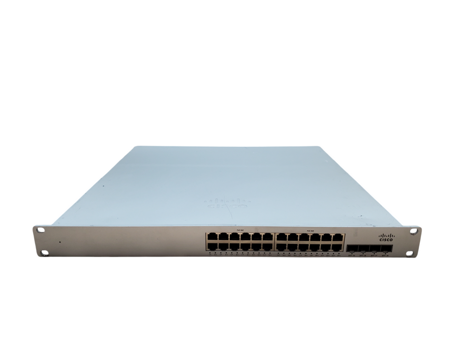 Cisco Meraki MS350-24P-HW 24x 1GB PoE+ RJ-45 4x 10GB SFP+ Switch, Unclaimed