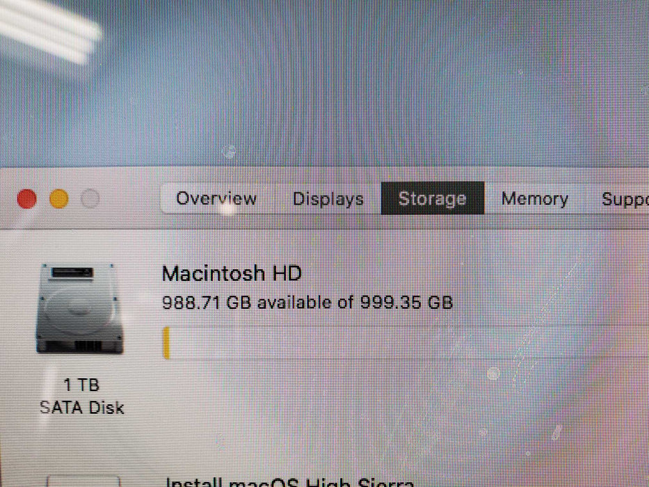 2014 Apple MacBook Air A1465 EMC 2631 - 256GB SSD, 4GB RAM, Intel i5