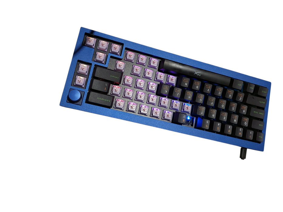 Hyper X Keyboard , Metal , USB - C Type , Missing Keys RGB WIN/MAC =