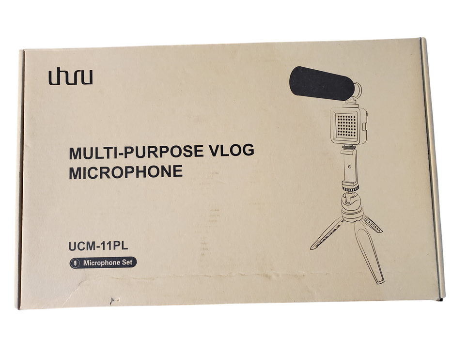 Uhuru Multi-purpose Vlog Microphone Set UCM-11PL