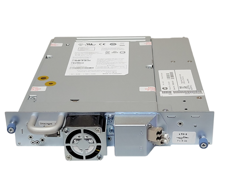 HP LTO-6 FC 8Gb Tape Drive AQ298C#103 C0H28A 706825-001 Q_