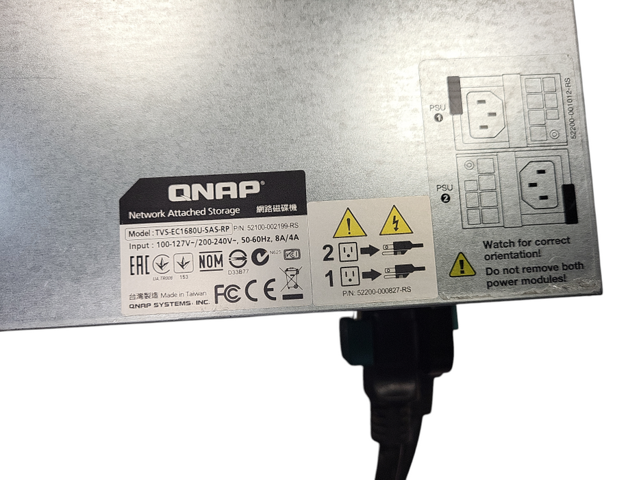 QNAP TVS-EC1680U-SAS-RP 16-Bay NAS READ $