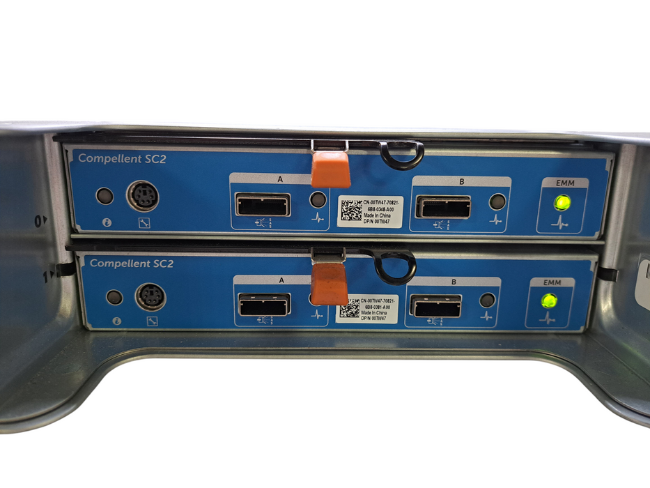 Dell Compellent SC220 | 24-Bay 2.5" Drive Array w/ 2x SC2 EMM Controllers )