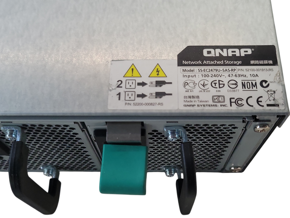 QNAP SS-EC2479U-SAS-RP Xeon E3-1245 V2 3.40GHz, 8GB RAM, 24x 2.5" trays SEE _