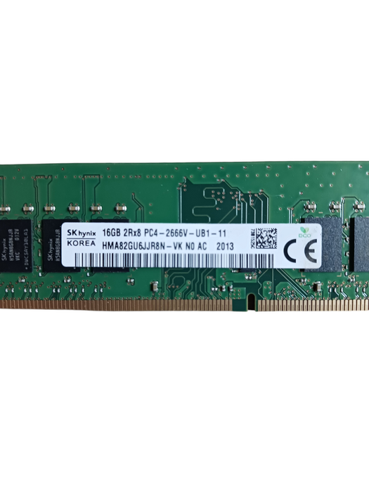SK Hynix 16GB 2Rx8 PC4-2666V-UB HMA82GU6JJR8N-VK Desktop Memory Q