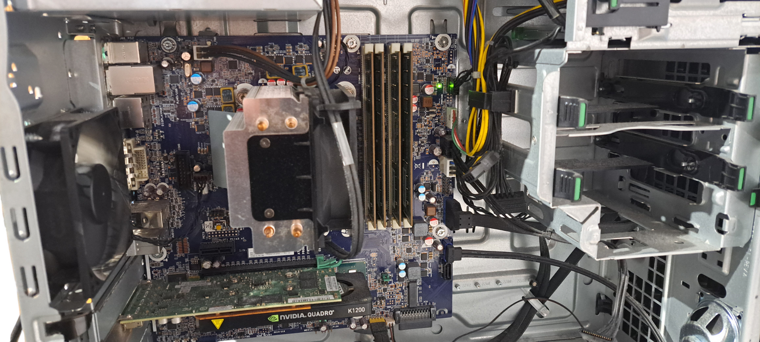 HP Z240 Workstation | Xeon E3-1225 v5| 32GB RAM|Quadro K1200|No HDD