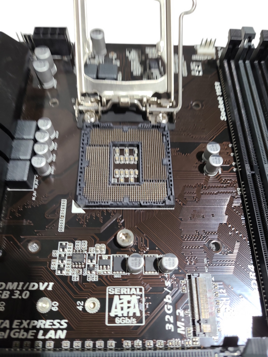 Gigabyte GA-B150M-D3H-GSM Intel LGA1151 DDR4 B150M Motherboard *READ*