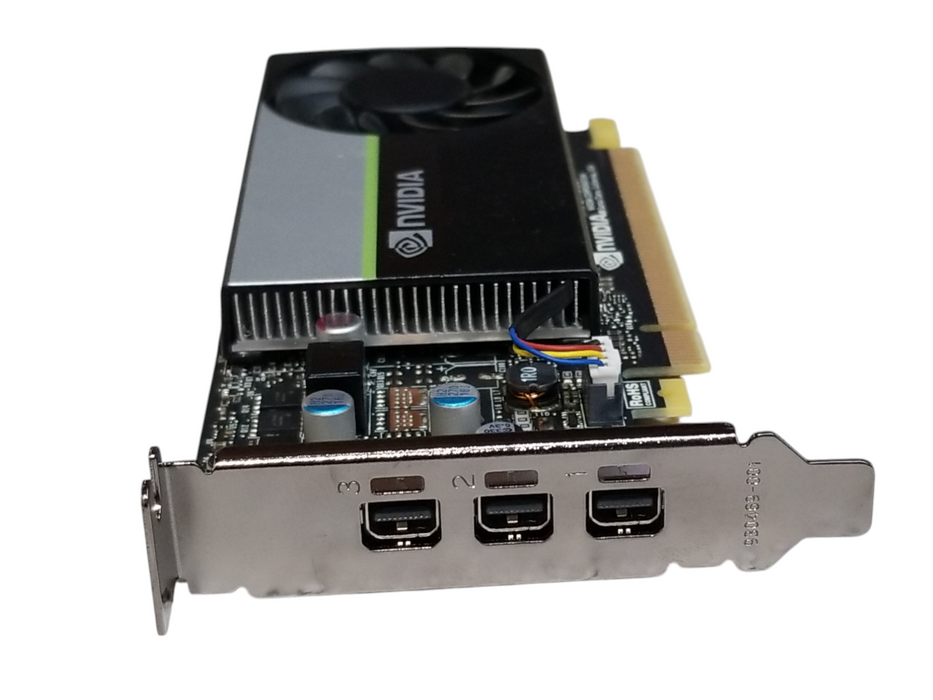 Nvidia T400 4GB GDDR6 3x Mini DP - Graphics Card Low Profile Q
