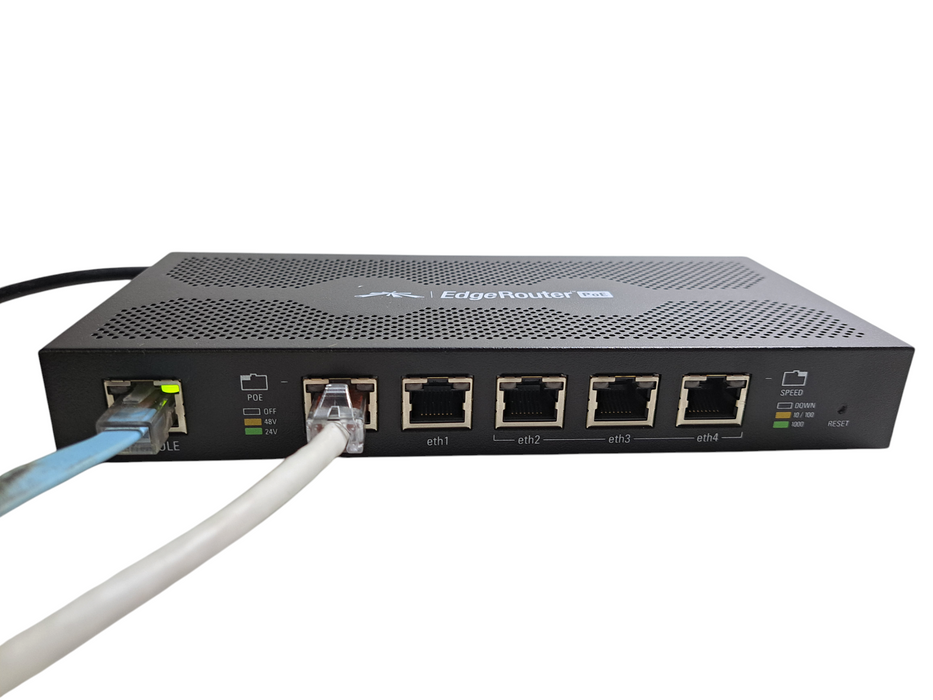 Ubiquiti ERPoe-5 EdgeRouter PoE Router | Factory Reset )