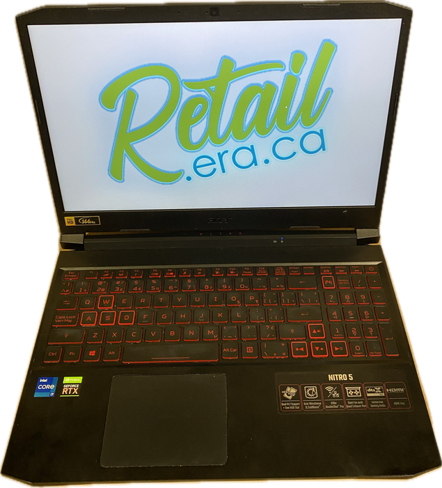 Acer NITRO AN515-57 i7-11800H RTX3050 4GB GPU 16GB RAM 256GB SSD READ!  Lap200
