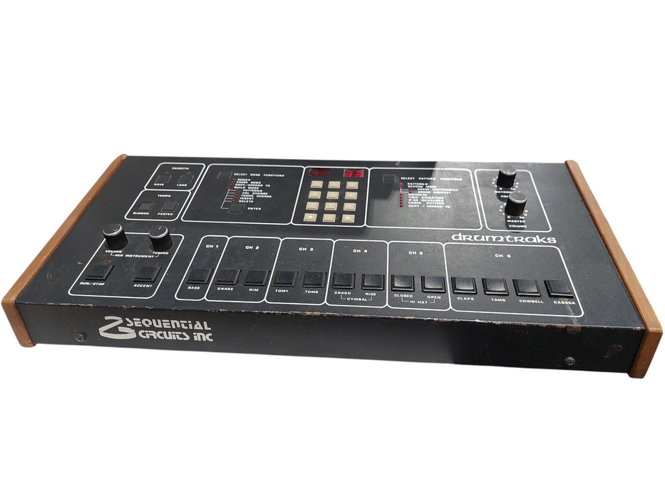 Vintage Drum Machine Sequential Circuits Inc Drumtraks Model: 400  =