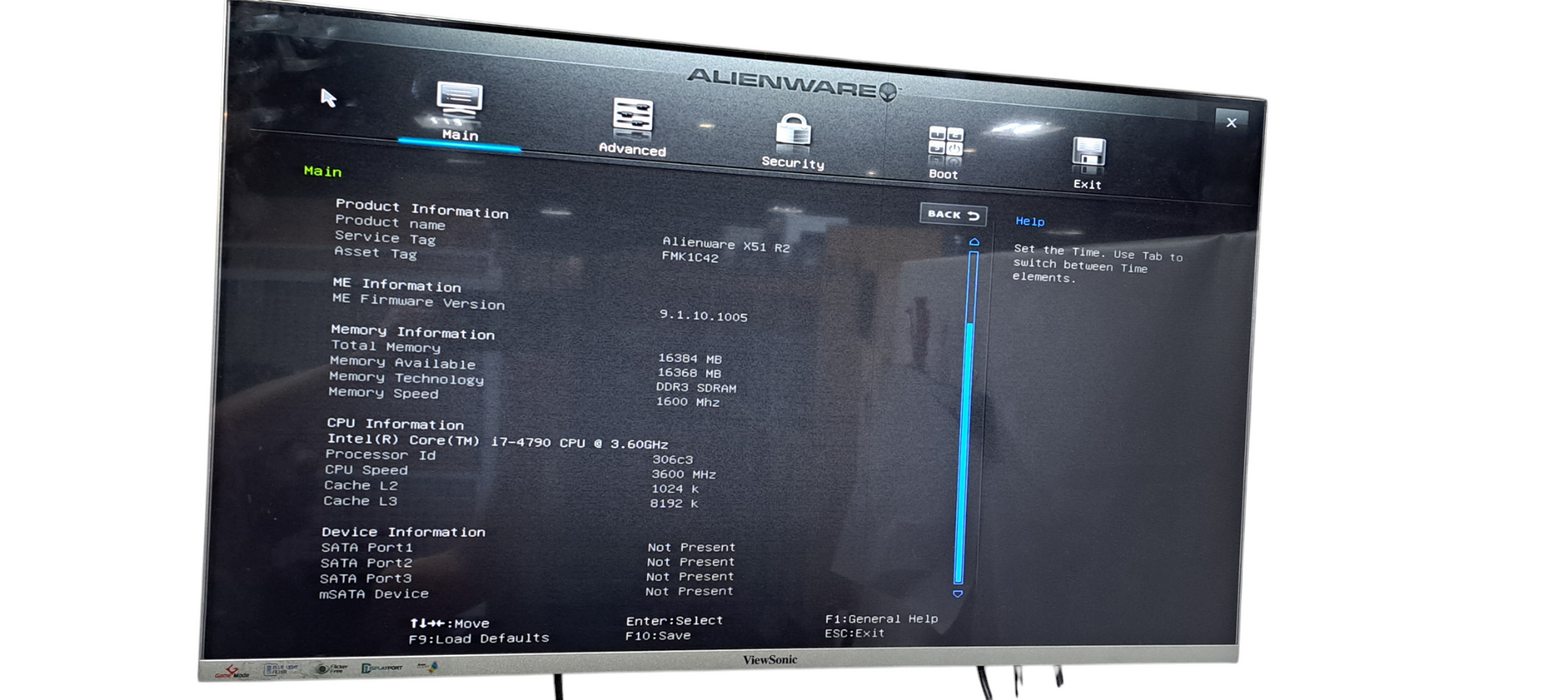 SFF Alienware X51 R2 i7-4790 CPU|16GB RAM DDR3|GTX 745 4GB|No HDD W/Adapter