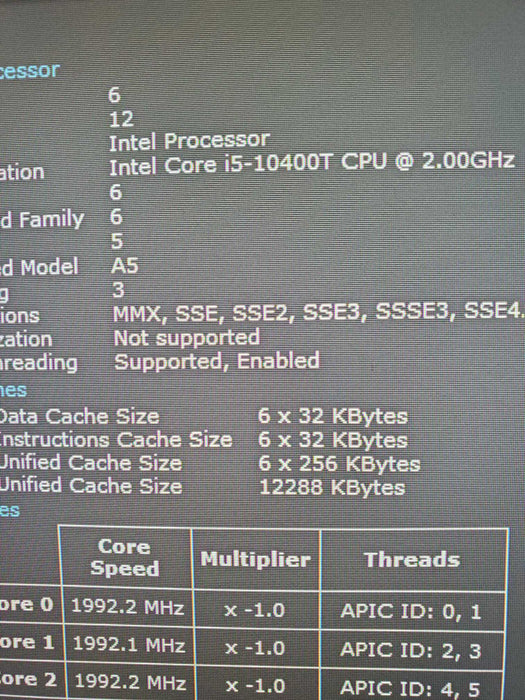 Lenovo ThinkCentre M70q Intel Core i5-10400T, 32GB RAM, 256GB nVME 1TB HDD WIFI