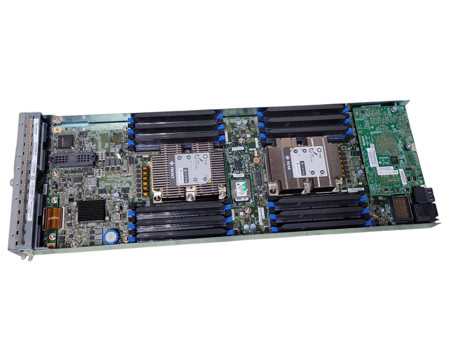 Cisco UCSB-B200-M5 Server Blade with 2x Xeon Gold 6134 CPUS, No RAM, SEE  _