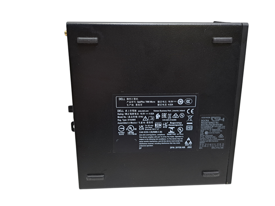 Dell OptiPlex 7090 Micro | i5-10500T @2.30GHz, 16GB DDR4, 256GB NVMe, Wi-Fi )