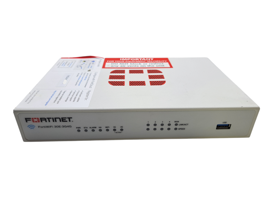 Fortinet FortiWifi 30E-3G4G Network Security Appliance | FWF-30E-3G4G-NAM