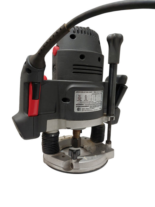 Sears Craftsman Professional Electronic Plunge Router 1/2" & 1/4" Collet  =