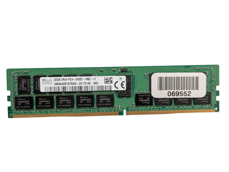 32GB Hynix DDR4 Server Memory Module 32GB 2Rx4 PC4-2400T-RB2-11 Q-